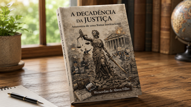 Capa de A Decadência da Justiça