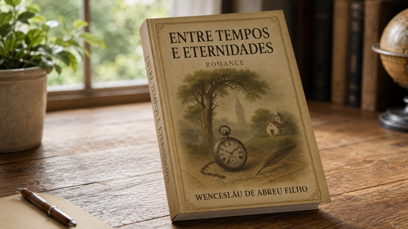 Capa de Entre Tempos e Eternidades